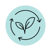 Icon für Paradigmenwechsel hin zu Kreislaufwirtschaft